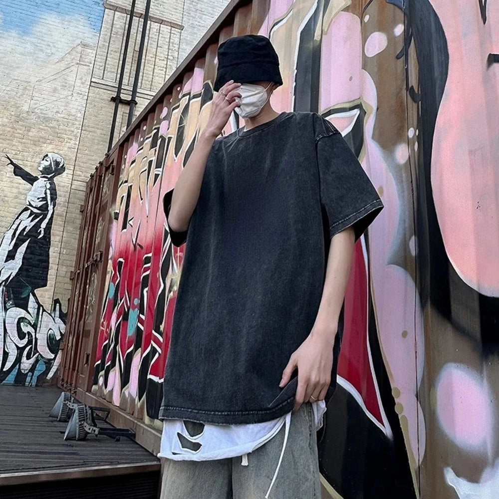 Streetstyle Drop-Shoulder Tee